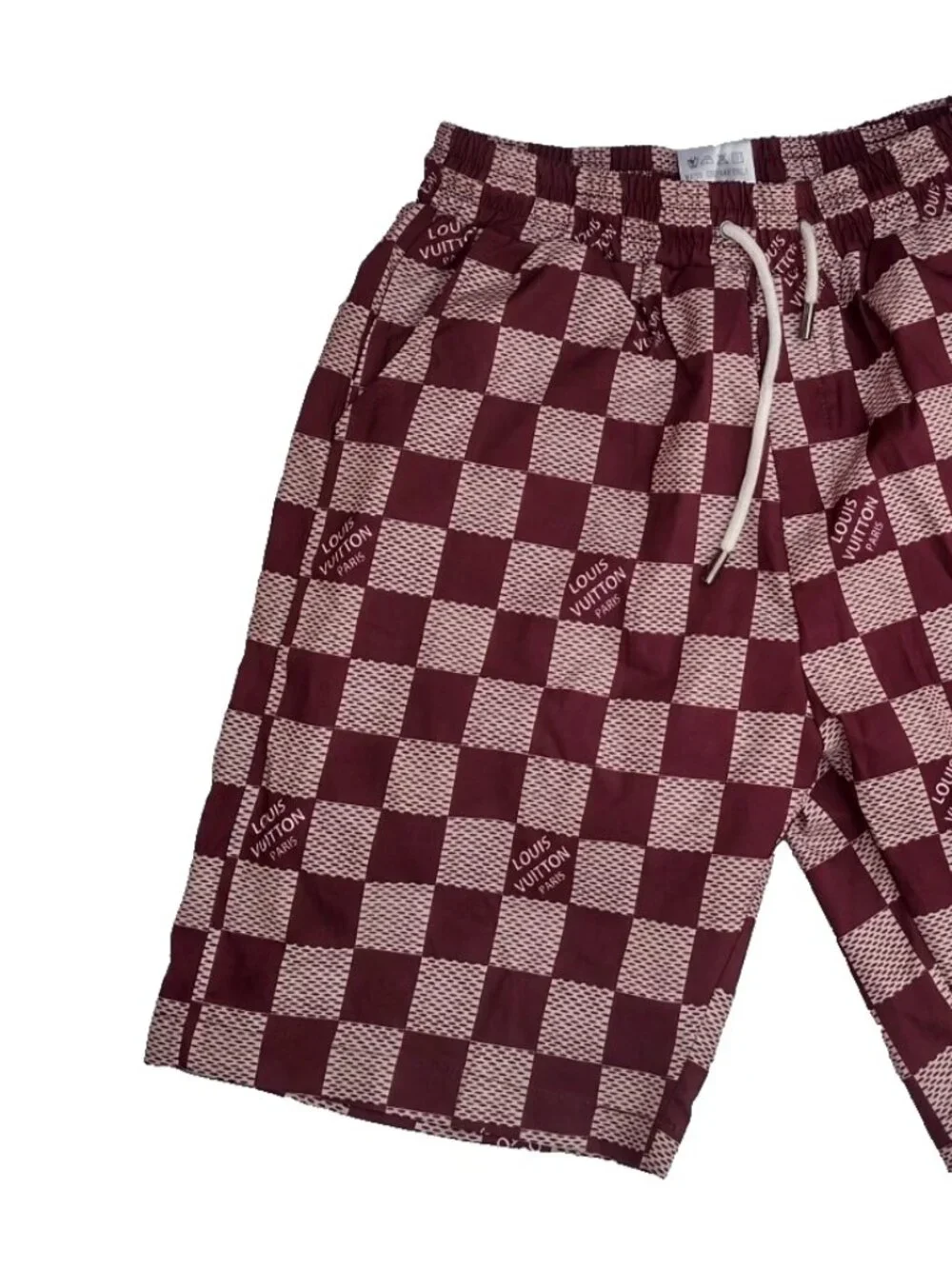 LOUIS VUITTON Men's Shorts Monogram Design Size XL (Check description)